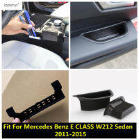 กล่องเก็บของประตูด้านหน้าที่นั่ง Gap คอนเทนเนอร์ถาดศัพท์สำหรับ Benz E CLASS W212ซีดาน2011-2015อุปกรณ์เสริมภายใน Kit