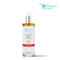 The Organic Pharmacy Rose &amp; Jasmine Body Oil 100ml. ออยล์บำรุงผิวกาย บำรุงผิวชุ่มชื้น บอดี้ออยล์