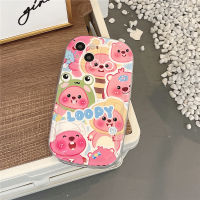 เคสโทรศัพท์น่ารักสำหรับ IPhone 11 12 13 14 Pro Max ปลอกภาษาอังกฤษบีเวอร์แฟชั่นฝาหลังกันกระแทกเคสโทรศัพท์