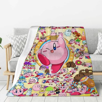 （in stock）Kribi game cartoon printing anti pilling blanket childrens gifts picnic travel home bed sofa chair sofa blanket（Can send pictures for customization）