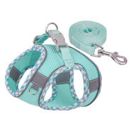 Shiyumyi 1PC Reflective Traction Rope Pet Supplies Puppy Vest Harness