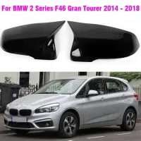 Cubiertas De Espejo Retrivisor Para BMW F46 F45 2ชุด2014-2018,Negro Brillante ครอบคลุม/