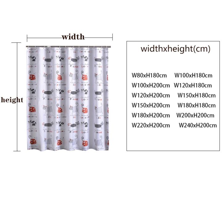 cw-yomdid-cartoon-curtain-pattern-shower-curtains-thickened-polyester-with-12-pcs-hooks