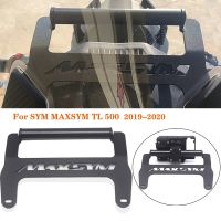 ใหม่มอเตอร์ไซค์สำหรับ SYM MAXSYM TL 500 TL500 2020ที่วางโทรศัพท์ด้านหน้าฝาปิดมีที่ยึดแท่นวางโทรศัพท์สมาร์ทโฟน