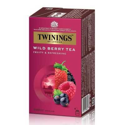 Twinings Wild Berries tea ชาทไวนิงส์ ไวลด์ เบอร์รี่