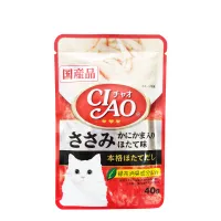 CIAO Pouch - อาหารเปียกสำหรับแมว ขนาด 40g.