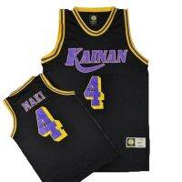 เสื้อกล้าม Jersey Basket ลายการ์ตูน KAINAN MAKI 4 #,เสื้อกล้ามชุดเสื้อกั๊กระบายอากาศได้ดี