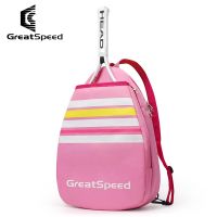 GreatSpeed กระเป๋าเทนนิสกระเป๋าแบดมินตันที่กระเป๋าสะพายไหล่ข้างเดียวสำหรับเด็ก