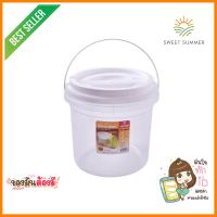 ถังข้าวสารพลาสติก 7.5 กก. KEYWAY สีขาวPLASTIC RICE STORAGE CONTAINER KEYWAY 7.5KG WHITE **ด่วน ของมีจำนวนจำกัด**