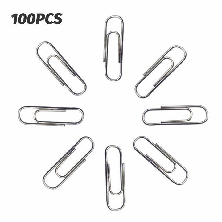 100pcs DIY Practical Non Skid Daily Universal Stationery Metal School Portable Student Binding