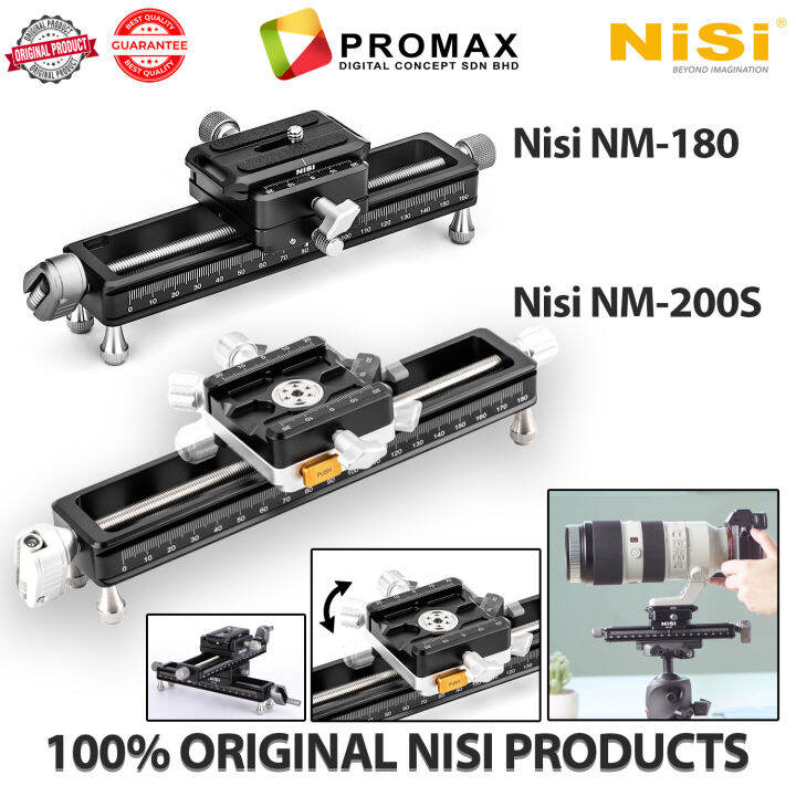 Ready Stock! NISI NM-180 NM-200S NM180 NM200S Macro Focusing Rail ...