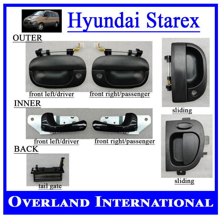 DOOR HANDLE OPENER - FOR HYUNDAI STAREX SVX 1997-2003 (Sold By Piece ...