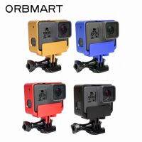 ที่พักอลูมิเนียมอัลลอยด์ออร์มาร์ทภาพกรอบเคสกันกระแทกสำหรับ Go Pro Gopro Hero 5 6กล้องกีฬา