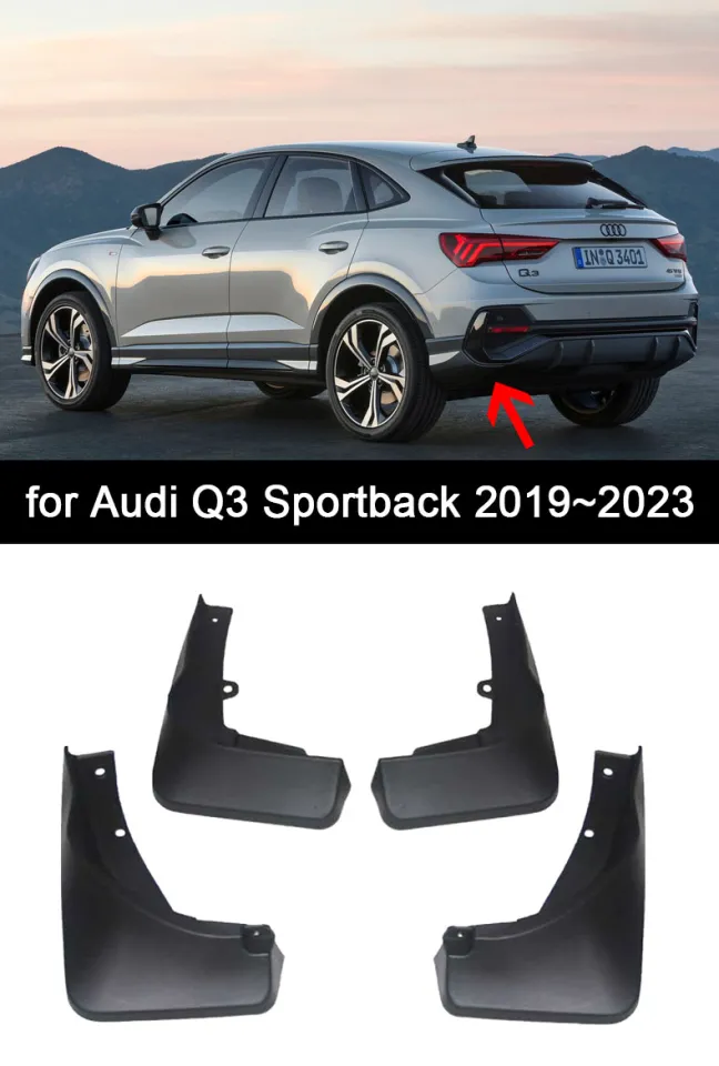 for Audi Q3 Sport Sportback F3 S Line 2023 Mud Guards Rear Wheels Splash  Guards SUV Fender Flaps Car Styling