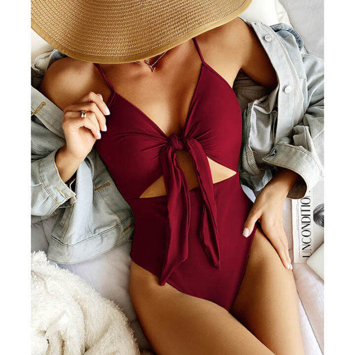 ingaga-solid-swimsuits-knotted-swimwear-women-y-monokini-2022-strap-bathing-suits-summer-beachwear-push-up-bodysuit