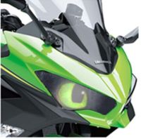 ไฟหน้า Ninja400ส่งผ่านแสงสติ๊กเกอร์ตกแต่งสำหรับ Kawasaki NINJA 400 2018 2019อุปกรณ์เสริม2020ป้องกันหลอดไฟหน้า