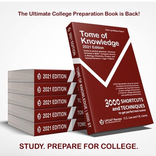 ⊿college Entrance Test 2021 Ultimate Reviewer Tome Of Knowledge 3000 St Upcat Review※ Lazada Ph 3973