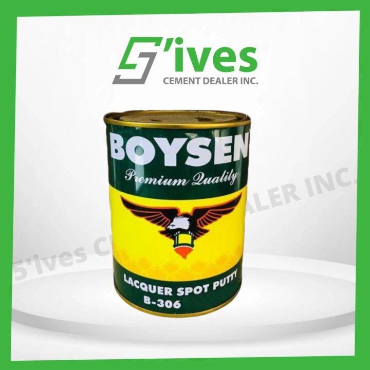 Boysen Lacquer Spot Putty White B-306 4L | Lazada PH