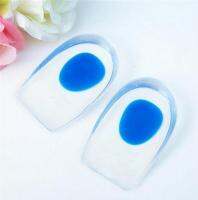 ☌ 2PCS Medical Silicone Gel Heel Cup Foot Inserts Heel Pain Relief Cup Insoles Soft Support Shoe Insoles