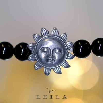 Leila Amulets พระอาทิตย์ พลิกดวง ห่มโลก (พร้อมกำไลหินฟรีตามรูป)