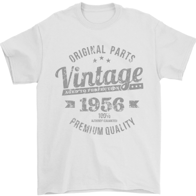 Vintage Year 67Th Birthday 1956 Mens Tshirt