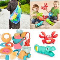 Outdoor Beach Mesh Bag Toy For Children Sand Toy Foldable Portable Kid Sports Bag For Beach Toys Backpack Storage Organiser Bags