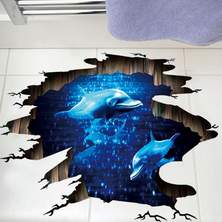 3d-dark-blue-dream-dolphin-floor-sticker-bathroom-living-room-floor-decoration-mural-wall-stickers-home-decor-decals-wallpaper