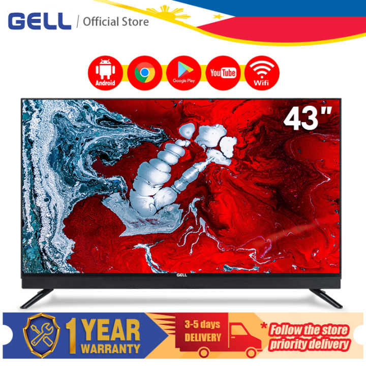 Gell Smart Tv 43 Inches On Sale Android Tv 50 Inch Smart Led Tv Flat