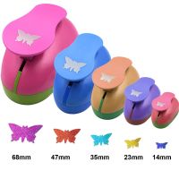 【CW】 Kawaii butterfly paper Student Hole Punch Cutter Card Printing Puncher Bow