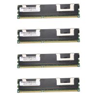 4X 4GB DDR3 Memory RAM PC3-10600R 1333MHz 2Rx4 1.5V ECC 240-Pin Server RAM MT36JSZF512772PZ