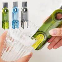 ☍  Multifunctional Silicone Cleaner Feeding Bottle Brushes Tea Thermos Cup Mould Groove Gap Rotary Household Cleaning Tool