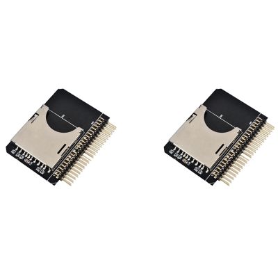 2X โน้ตบุ๊ค2.5นิ้ว Digital Sdsdhcsdxcmmc การ์ดหน่วยความจำ IDE 44 Pin ชาย SD 3.0 Converter Hard Disk Adapter การ์ด
