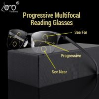 Progressive Multifocal Reading Glasses Men Women Anti Blue Light Spectacle Frame For Computer