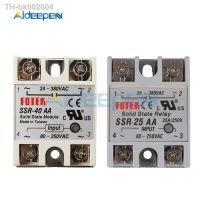 ∈✢❂ Solid State Relay SSR-25AA SSR-40AA 25A 40A AC Control AC Relais 80-280V AC TO 90-480V AC SSR 25AA 40AA