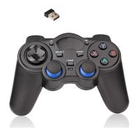 จอยสติ๊กไร้สาย Gamepad ควบคุม2.4G พร้อมตัวแปลง OTG สำหรับ PS3สมาร์ทโฟนสมาร์ทแท็บเล็ตพีซีกล่องทีวี