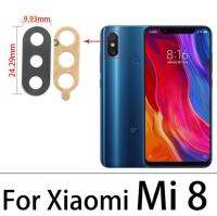 กล้องด้านหลังชิ้นส่วนที่เปลี่ยนฝาครอบเลนส์กระจกสำหรับ Xiaomi Mi Max3สูงสุด3 2 Mix2มิกซ์2S 3 Mi8 Mi9 Lite Mi10 Pro Mi 9T