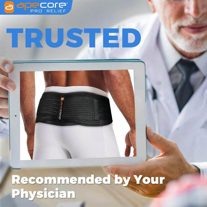 apecore-si-belt-sacroiliac-belt-for-women-and-men-si-joint-belt-for-sciatica-joint-pelvis-lower-back-pain-relief-lumbar-and-hip-support-brace-trochanter-belt-with-extra-compression-hip-pain-relief-bla