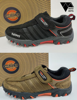 CSB รองเท้าผ้าใบหนังกลับผู้ชาย รุ่น SL90053