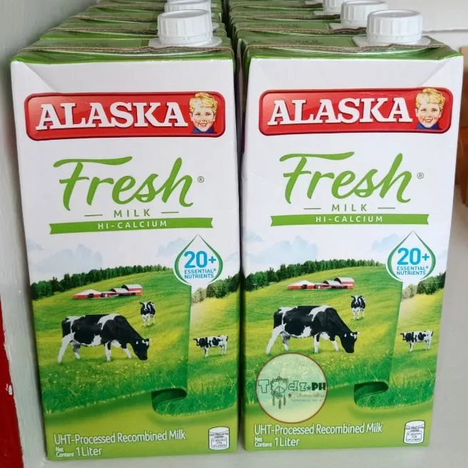 ALASKA FRESH MILK HICALCIUM 1 LITER Lazada PH
