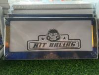 กรอบป้ายทะเบียนไทเท กรอบป้ายทะเบียนรถยนต์ กรอบป้ายสแตนเลส แบรนด์ KitRacing