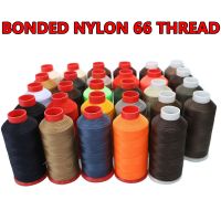 Nylon 66 Bonded Nylon Thread 210D/3 TEX70 1500 yard/roll size69 for Sewing Leather Upholstery CanvasShoes and Weaving Hair