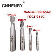 หัวสว่านตัวกัด Hss 6542 2ร่องชุดบิต Keyway สำหรับไม้อะลูมิเนียมปลายบด Cnc ดอกสว่านสำหรับเครื่องมิลลิ่ง