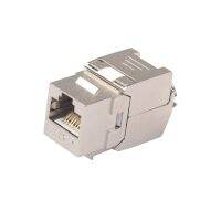 อะแดปเตอร์เครือข่าย Crazy Deal RJ45แจ็คหินโมดูล RJ45 CAT6 360องศา