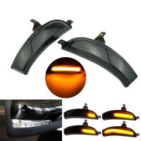 สำหรับ Renault Koleos HY 2011 2012 2013 2014 2015 2016 2017 1st Gen แบบไดนามิกไฟเลี้ยว LED Strip Light กระจกมองหลังโคมไฟ