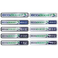 Ecoboost 245 200 180โลโก้ Eco Boost สัญลักษณ์4WD สำหรับฟอร์ด Focus Mondeo Fiesta อีโคสปอร์ตคูก้าเอสเคปคุ้มกันท้ายรถสติกเกอร์ป้ายด้านข้าง