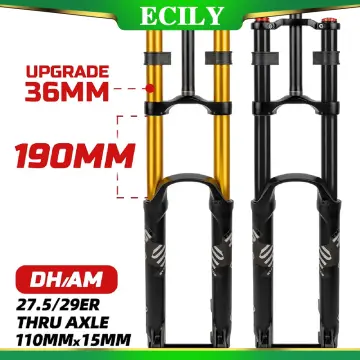 Dual crown fat online bike fork