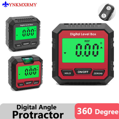 360 Degree Digital Angle Protractor Portable Precision Digital Inclinometer Digital Protractor Angle Ruler Tester Measuring Tool