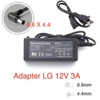 AC adapter LG LCD LED 12v 3a 6.6x 4.4mm หัวเข็ม