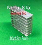 Nhôm tản nhiệt 8 cánh 40x43x17mm Combo 10 miếng
