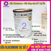 Sữa BLACKMORE Số 2Cho Bé Từ 6 Đến 12 Tháng, Giàu Canxi, Viamin